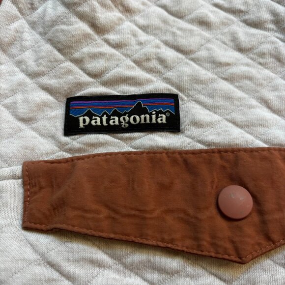 Patagonia Organic Cotton Quilt Snap Pullover Small - Picture 4 of 10